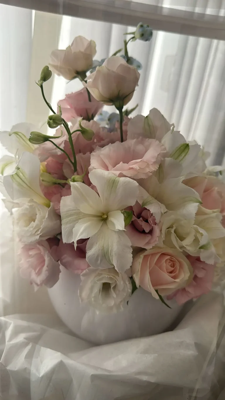 פרחים במארז יוצא דופן